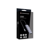Conceptronic Usb-Hub 4-Port 3.2 C->2x3.1+2x3.0 Gris