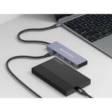 Conceptronic Usb-Hub 4-Port 3.2 C->2x3.1+2x3.0 Gris