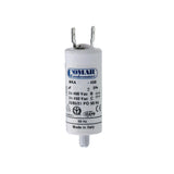 Condensador Mka 60mf 5% 450v Ø5x12cm Con Espiga M8 Y Faston Doble Konek