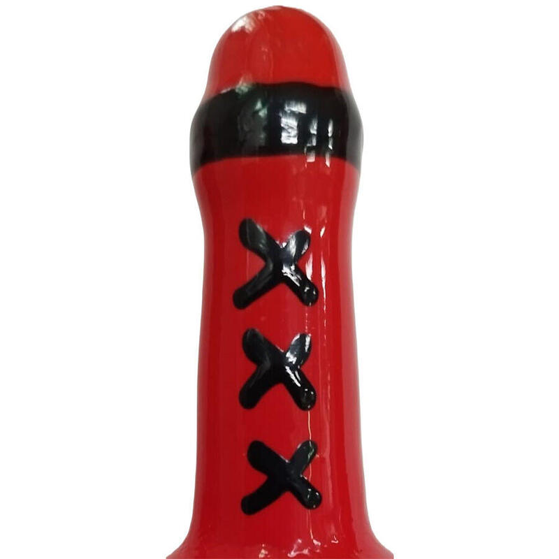 Condomerie - Preservativo Decorativo Pintado A Mano Msterdam Rojo