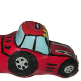 Condomerie - Preservativo Decorativo Pintado A Mano Tractor Rojo Xl