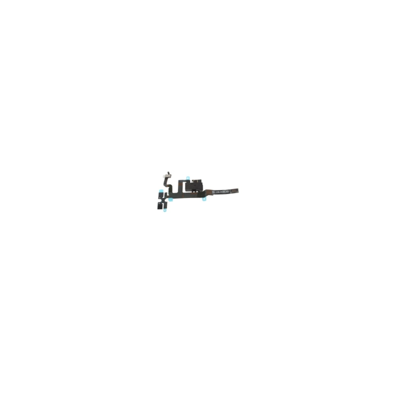 Conector Audio Jack Con Cable Flexible Para Iphone 4s Negro