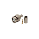 Conector Bnc Macho Para Crimpar Cable Rg-59 Para Camaras De Vigilancia