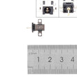 Conector Dc Jack Para Portátil Lenovo Ideapad S540-15Iwl 81Ne 81Q1 Pj1121