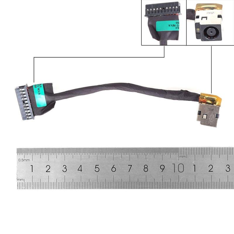 Conector Cc Cable De Alimentación Cc Compatible Con Hp Omen Tpn C144 17 Cb L52813 S73 N18e L52813 S73