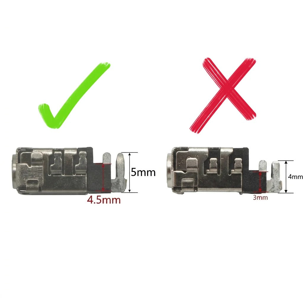 Conector Dc Jack Para Portátil Asus A540 A540B A540M A540N A540U A543 A543U