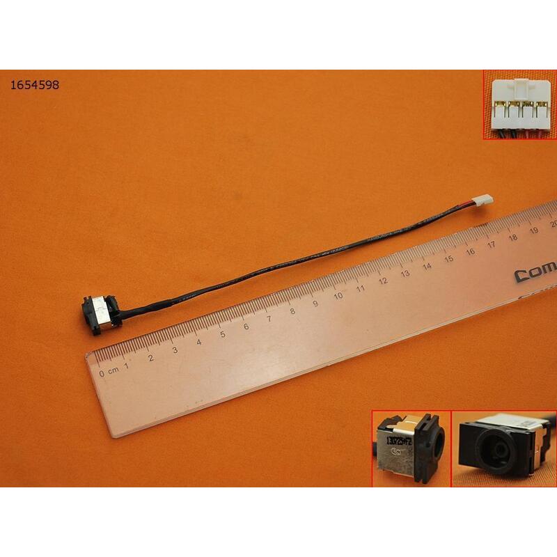 Conector Dc Jack Con Cable Para Samsung Np270ese,Np275, Np500