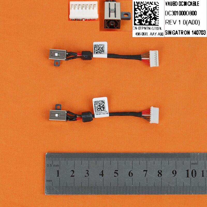 Conector Dc Jack Para Portátil Dell M3800 Xps15 9550 Pj808 Dc301000o800