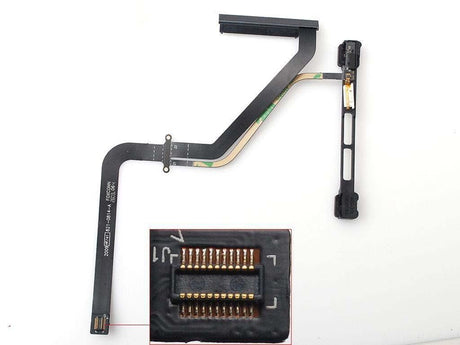 Conector Hdd Sata Para Portátil Apple Macbook Pro 13" A1278 Mb990 Mb991 Mc374 (2009-2010) 821-0814-A