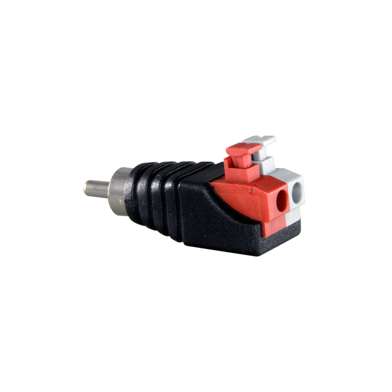 Conector Rca Macho De Fácil Conexionado