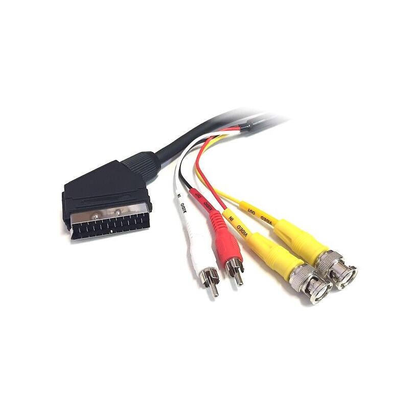 Conex. Euro-2rca Y 2bnc