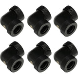 Conexión Raijintek Pelias Black- D140906, Negro, 6 Piezas 0r40b00228