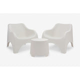 Conjunto Jardín Cloud 3 Piezas Blanco