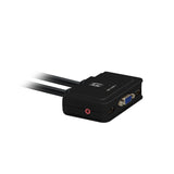 Conmutador Automatico Level One V/T/M 1a2 Cpus Usb Con Audio Cables Incluidos