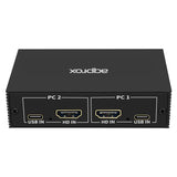 Conmutador Kvm Hdmi Y Usb De 2x1 4k/30hz (3840*2160) Usb Type-C