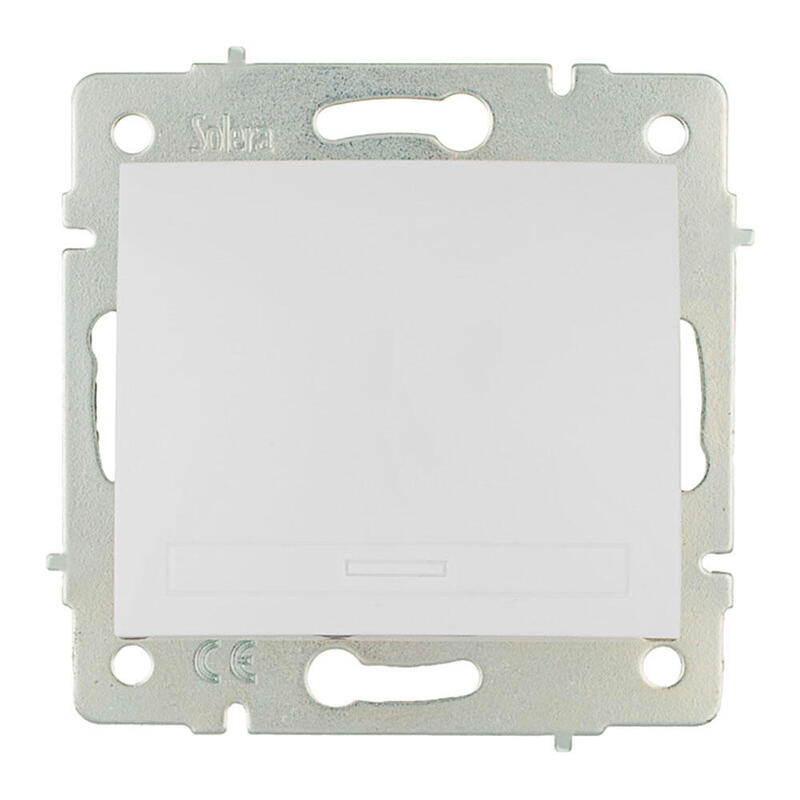 Conmutador/Interruptor 10ax 250v 83x81mm Serie Europa Solera Erp02qc