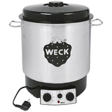 Conservadora Weck De Acero Inoxidable Con Reloj.