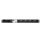 Consola Lcd Panorámica Multiview Dual Rail Con Switch Kvm Integrado Hdmi Usb De 4 Puertos