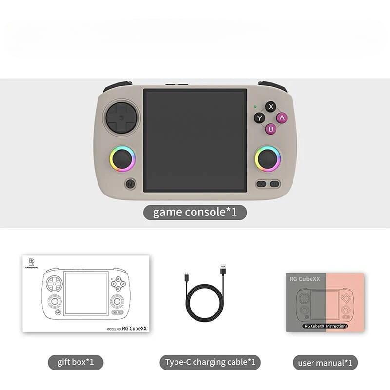 Consola Retro Portátil Anbernic Rg Cubexx 32 Gb Gris