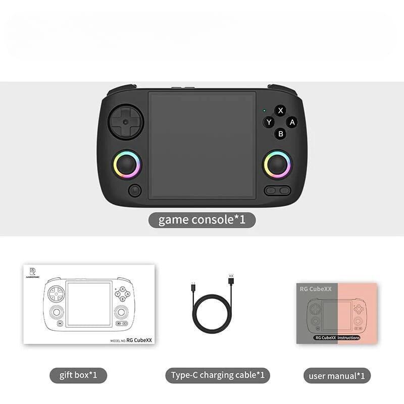 Consola Retro Portátil Anbernic Rg Cubexx 32 Gb Negro