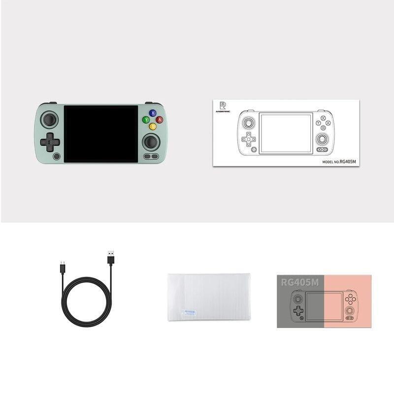 Consola Retro Portátil Anbernic Rg405m Standard Gris