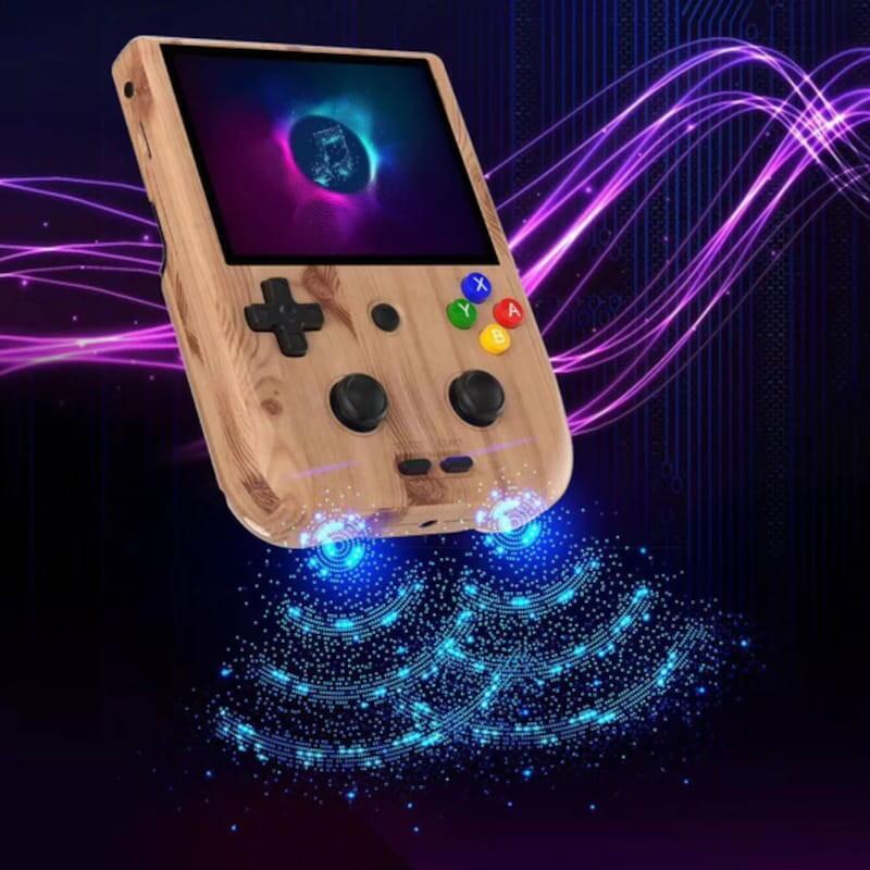 Consola Retro Portátil Anbernic Rg405v New 4gb/128gb Madera