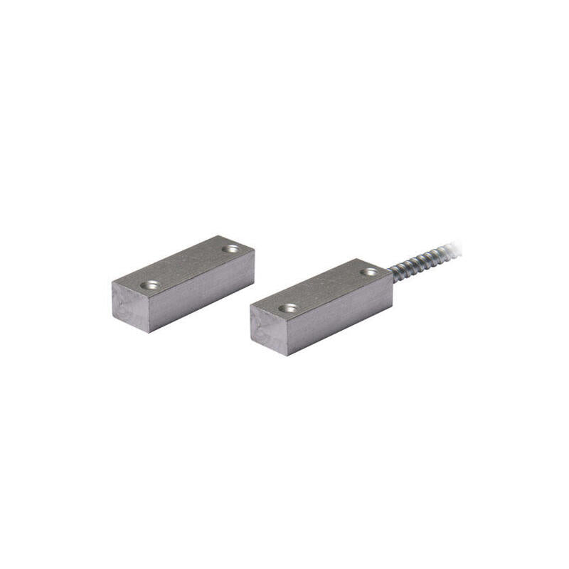 Contacto Electromagnético Cableado Aluminio Cable Protegido Cero Montaje Superficie Puertas Metálicas