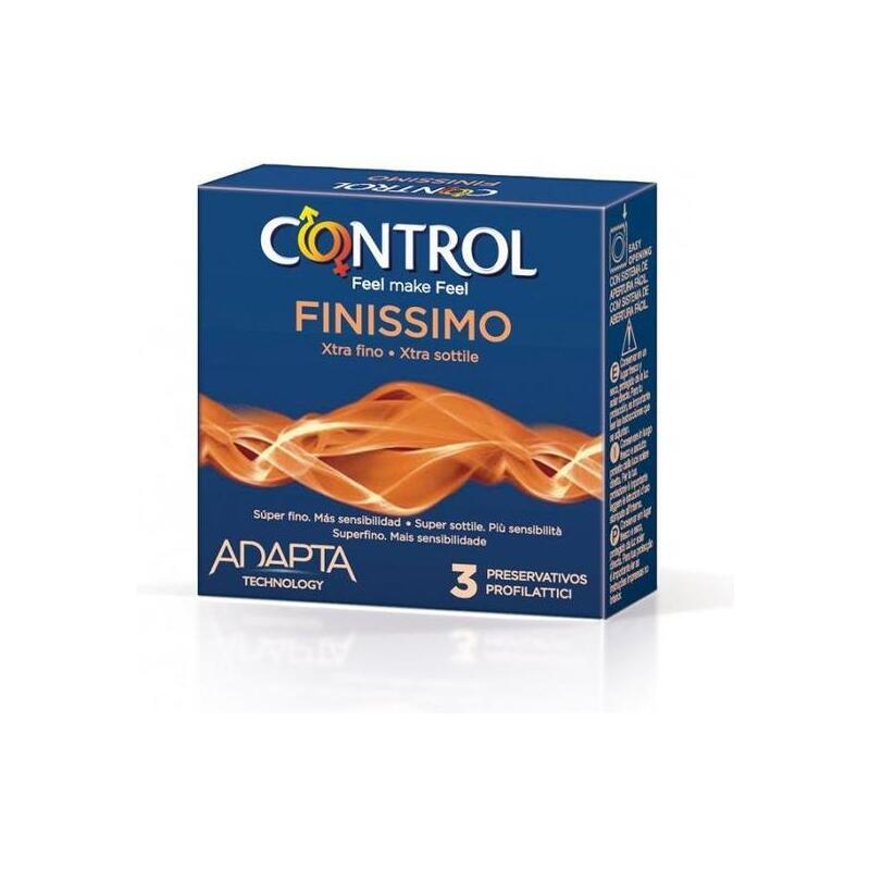 Control - Finissimo Preservativos 3 Unidades