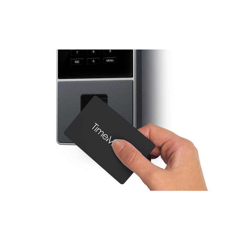Controlador De Presencia Safescan Timemoto Tm-626 Tarjeta Rfid/Llavero/Pin/Huella Dactilar Pantalla 7cm Hasta 200 Usuarios Lan/Wifi/Usb