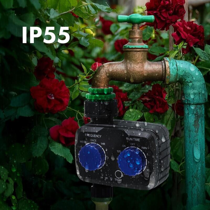 Controlador De Riego Electrónico Greenblue, Programador, Fuente De Alimentación 2x 1,5v Aa, Gb391