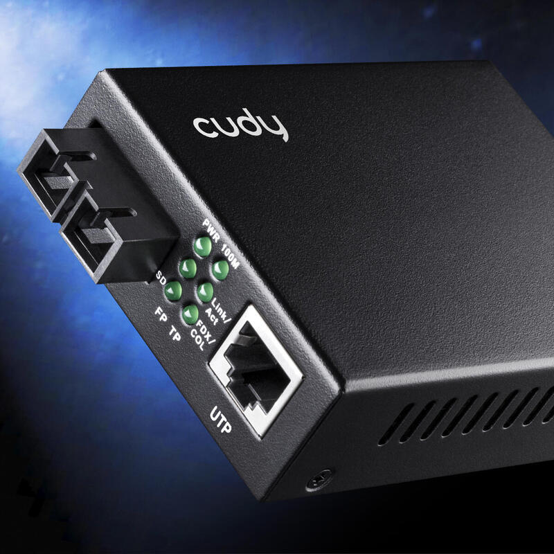 Conversor Cudy 10/100m Ethernet Media Converter