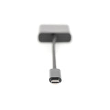 Conversor Hub Digitus Video Usb Tipo C A Vga Full Hd 1080p 19,5 Cm Negro