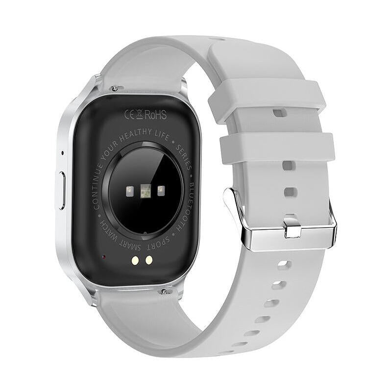 Cool Accesorios Delta Silicona Gris 5,11 Cm (2.01") Amoled 39 Mm Digital 240 X 296 Pixeles Pantalla Táctil