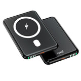 Cool Bateria Externa Universal Magnetica Power Bank Qi 5000 Mah Negro