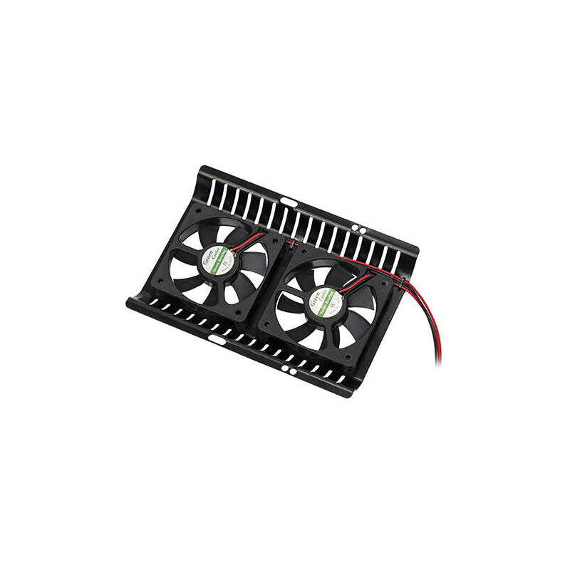 Cooler Disco Duro Con 2 Ventiladores