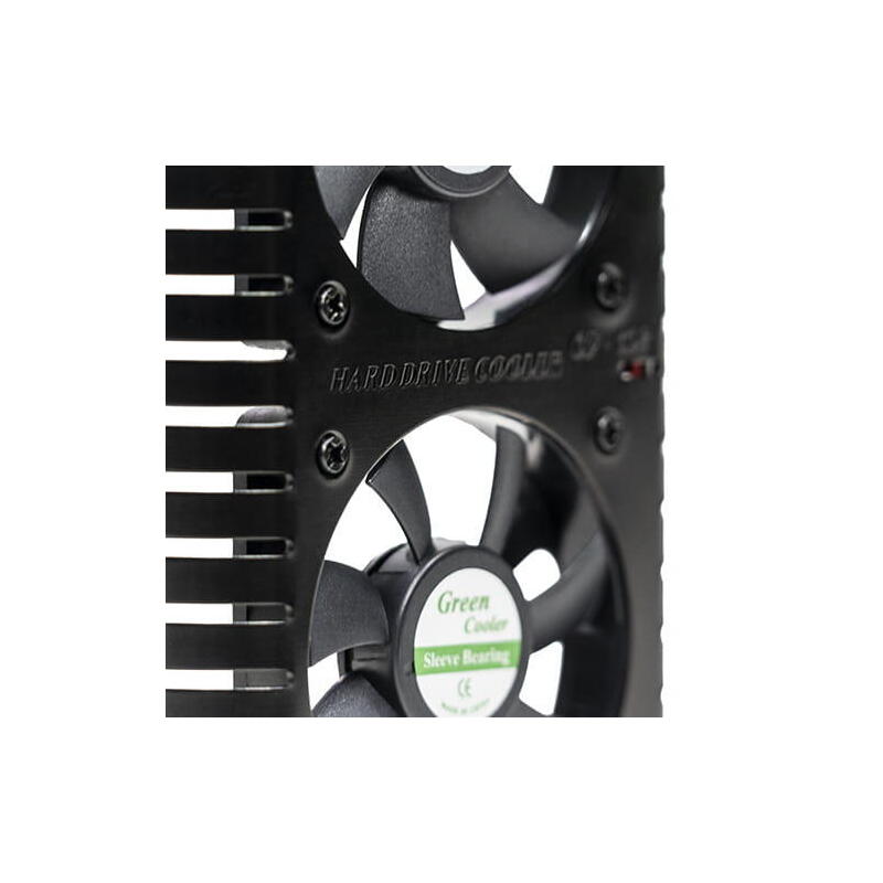 Cooler Disco Duro Con 2 Ventiladores