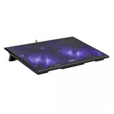 Cooling Pad Ms Cool D10 5 Negro Led 2x Usb