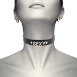 Coquette Chic Desire - Choker Cuero Vegano Sexy