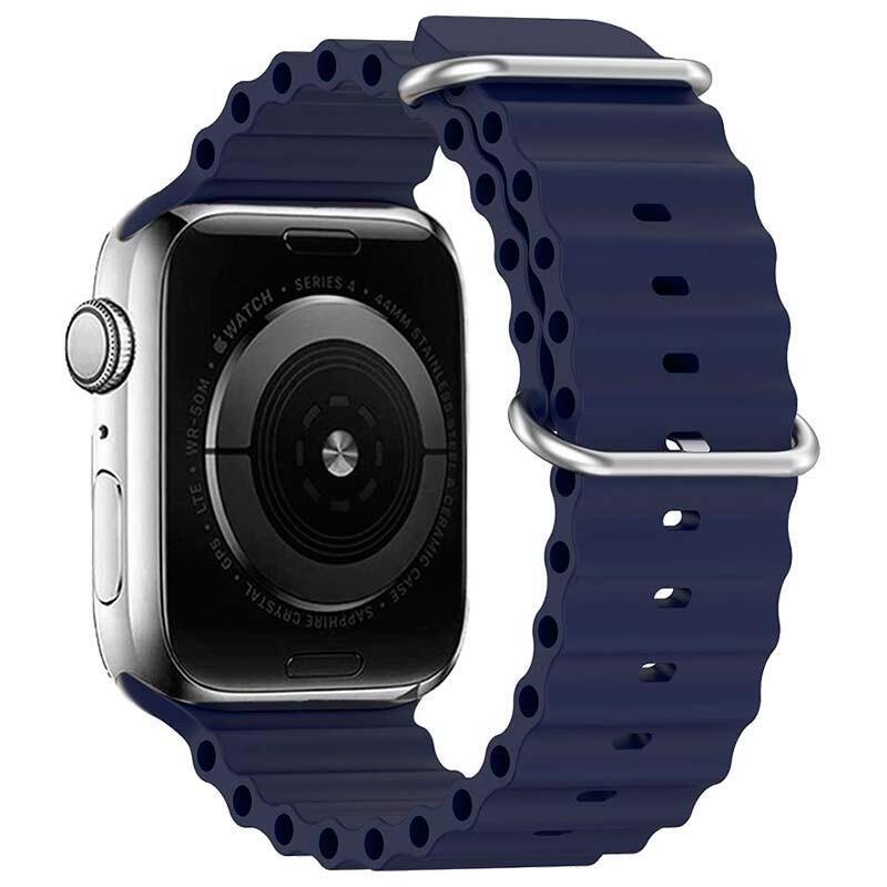 Correa Apple Watch 38/40/41mm Wave Azul Oscuro