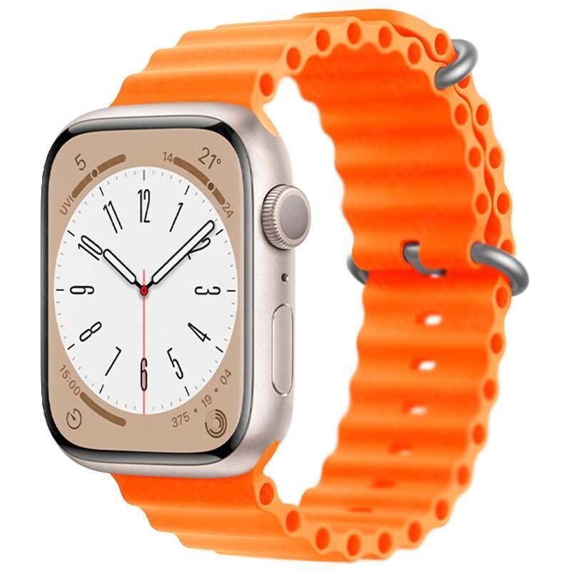 Correa Apple Watch 38/40/41mm Wave Naranja
