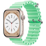Correa Apple Watch 38/40/41mm Wave Verde Pistacho