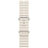 Correa Apple Watch 42/44/45/49mm Wave Blanco Estrella