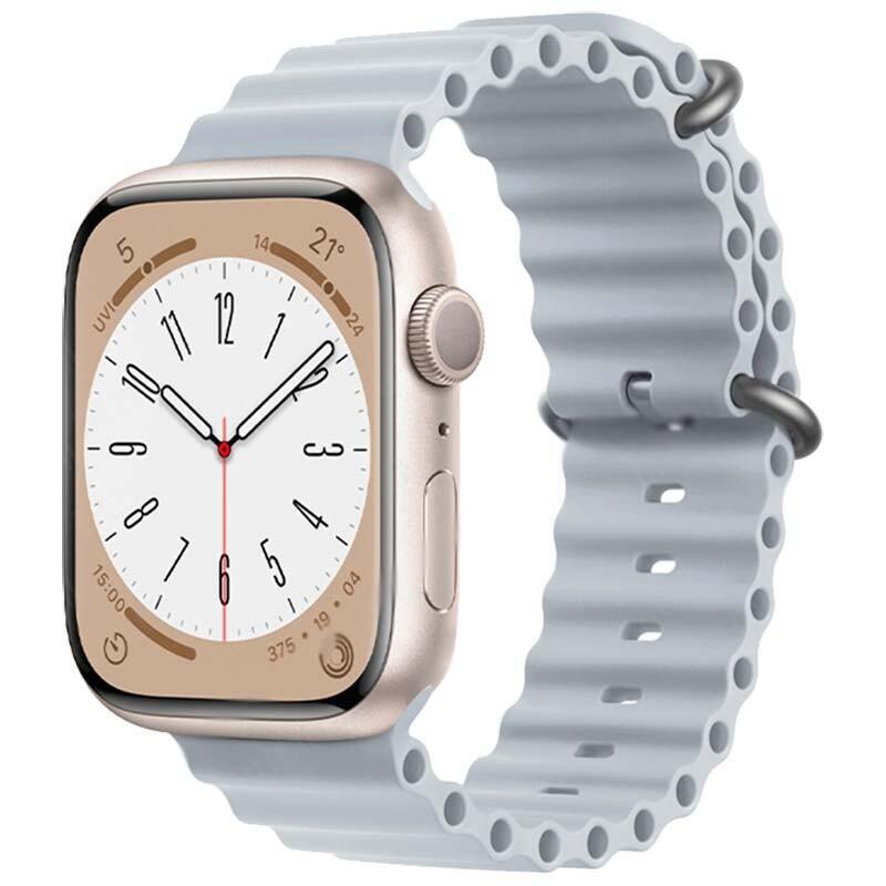 Correa Apple Watch 42/44/45/49mm Wave Gris