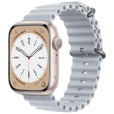 Correa Apple Watch 42/44/45/49mm Wave Gris