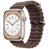 Correa Apple Watch 42/44/45/49mm Wave Marrón