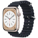 Correa Apple Watch 42/44/45/49mm Wave Negro