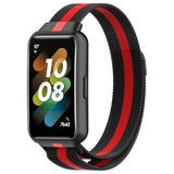 Correa Compatible Con Huawei Band 7, Milanesa, Rojo Racing