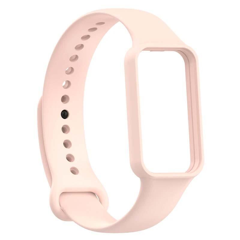 Correa De Silicona Amazfit Band 7 Rosa Claro