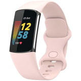 Correa De Silicona Fitbit Charge 5 / Charge 6 Rosa