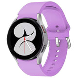 Correa De Silicona Samsung Galaxy Watch 4/5/6 Morado